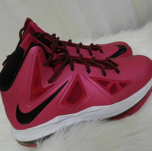 pink and black lebrons